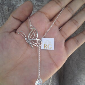 mariposa de plata
