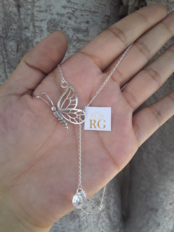 mariposa de plata