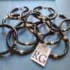 Pulsera con Aros Grabados en Plata ley - Imagen 2