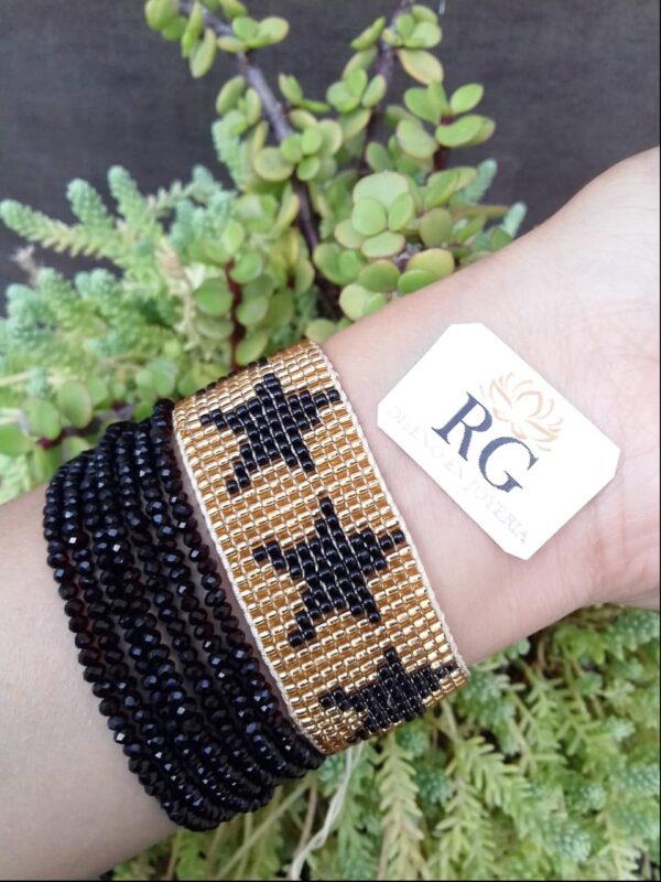 Pulsera Estrella con chaquira