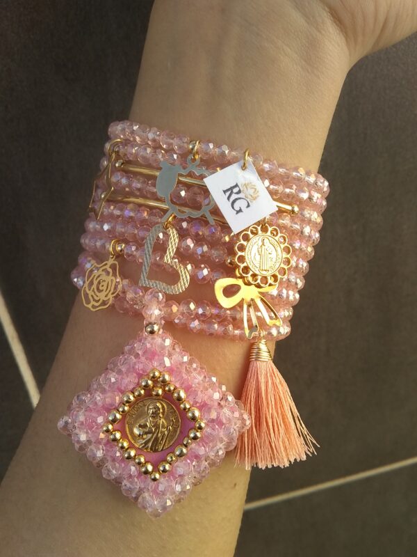 set de pulsera escapulario