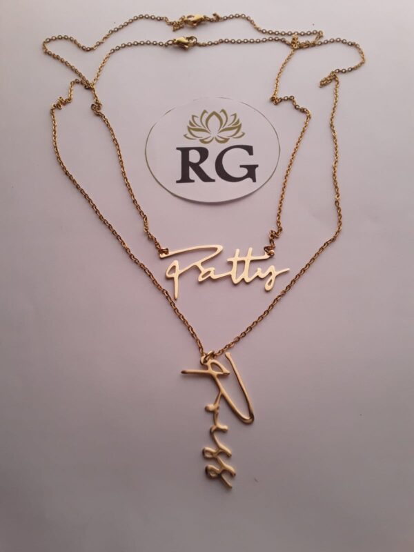 nombres verticales personalizados
