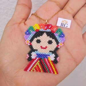collar de maria en miyuki