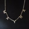 Collar de Nombre con Iniciales en Plata Ley