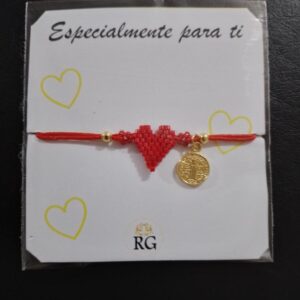 pulsera de corazon