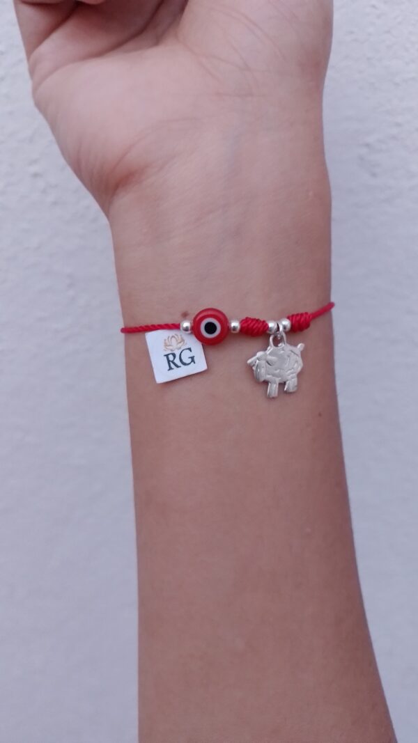 pulsera de borreguito en plata