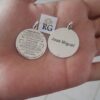 Collar Dije Inspirador para Hijo en Plata Ley - Imagen 2