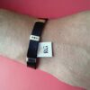 Pulsera con Aros Rectangular  Grabados en Plata ley - Imagen 2