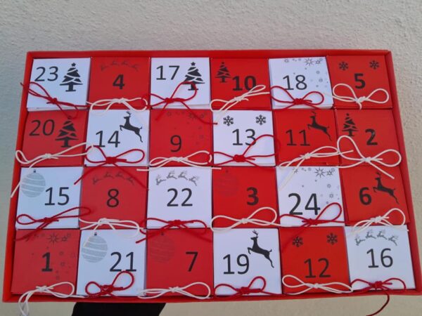 Calendario de Adviento 24 piezas en Plata ley .925 (AGOTADO)