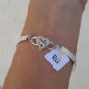 Pulsera  Corazón Infinito en Plata Ley - Imagen 2