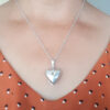 Relicario de Corazón en Plata .925 - Imagen 3