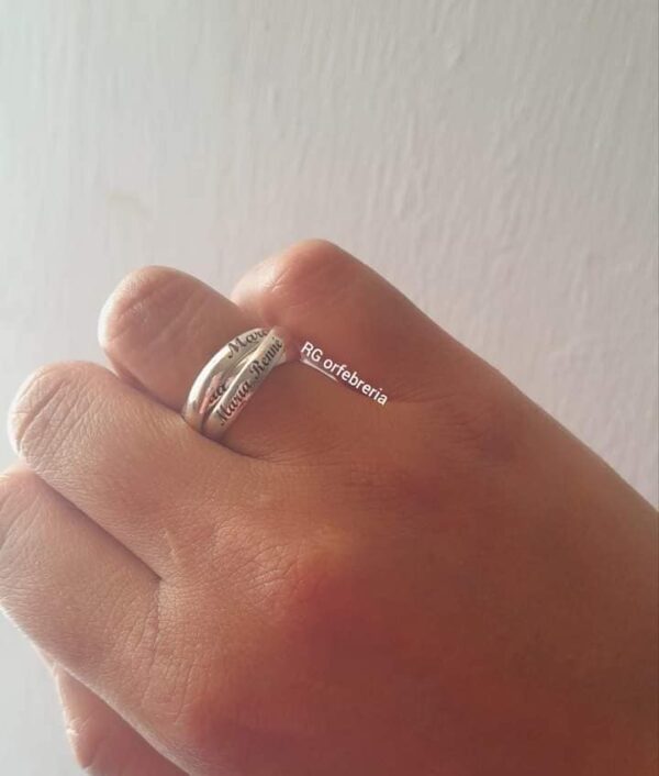 Anillo Ruso en Plata .925 - Imagen 2