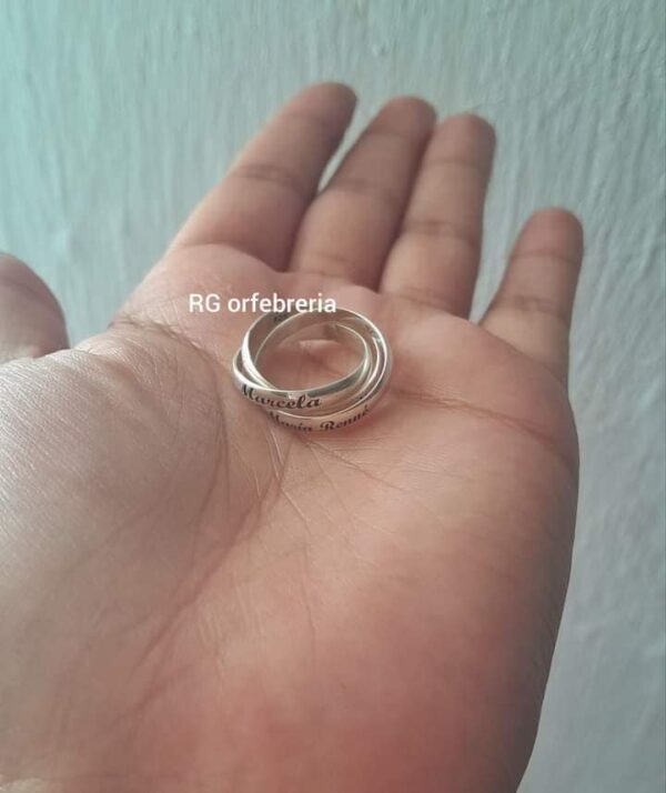 Anillo Ruso en Plata .925 - Imagen 3